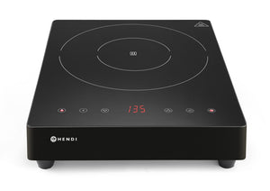 Inductiekookplaat 3500W, HENDI, Kitchen Line, 230V/3500W, 339x444x(H)80mm