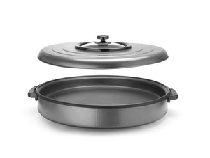 Partypan, HENDI, binnenpan 550x60mm, 230V/1600W, ⌀620x(H)170mm