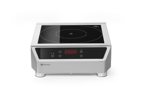 Inductiekookplaat 3500 D, HENDI, Profi Line, 230V/3500W, 342x431x(H)116mm