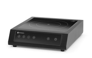 Inductiekookplaat 3500 D XL, HENDI, Zwart, 230V/3500W, 355x400x(H)100mm