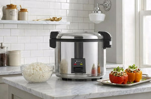 Rijstkoker en warmhouder 5,4 l, HENDI, Profi Line, 5,4L, 230V/1950W, 513x422x(H)380mm