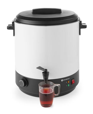 Warme dranken ketel, HENDI, 25L, Wit, 230V/2500W, 473x448x(H)487mm