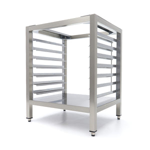 Onderstel met plank voor Combistoomoven - Geleider set - 7x 1/1 GN