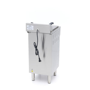 Frituurpan - 16 L - 1 Mand - met Tapkraan en Opbergruimte - 230V