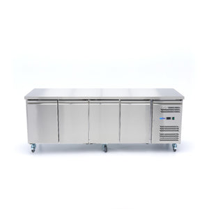 Koelwerkbank - 223 cm - 4 Deuren