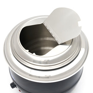 Soepketel - 13 L - Uitneembare binnenpan - met Dekselklep & Lepeluitsparing