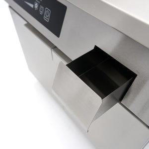 Inductie Grillplaat 700 - Glad en Gegroefd - 10000W - Dubbel - met Onderstel