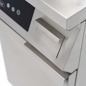 Inductie Grillplaat 700 - Glad - 5000W - Enkel - met Onderstel