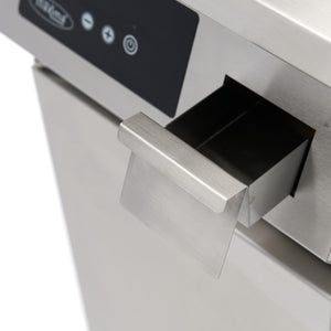 Inductie Grillplaat 700 - Glad - 5000W - Enkel - met Onderstel