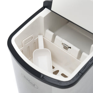 IJsblokjesmachine - 10-12 Kg/Dag- Holle IJsblokjes - Luchtgekoeld - Zilver