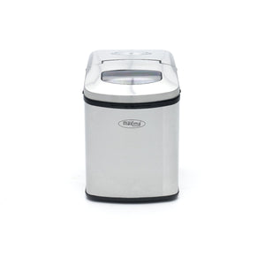IJsblokjesmachine - 10-12 Kg/Dag- Holle IJsblokjes - Luchtgekoeld - Zilver