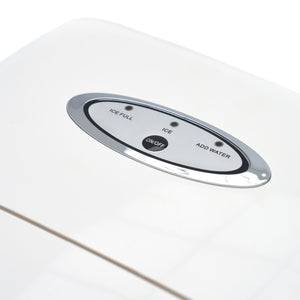 IJsblokjesmachine - 10-12 Kg/Dag- Holle IJsblokjes - Luchtgekoeld - Wit