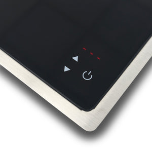 Inductie Warmhoudplaat - max. 100°C - 34 x 26 cm - Inbouwinstallatie  - 1000W