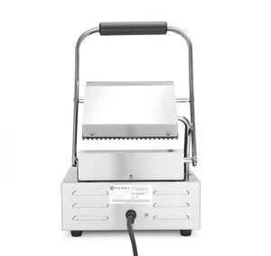 Contactgrill - enkel, HENDI, boven en onder geribd, 230V/1800W, 310x375x(H)216mm