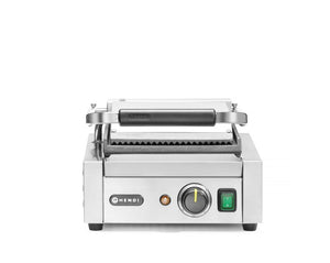 Contactgrill - enkel, HENDI, boven geribd, onder glad, 230V/1800W, 310x375x(H)216mm