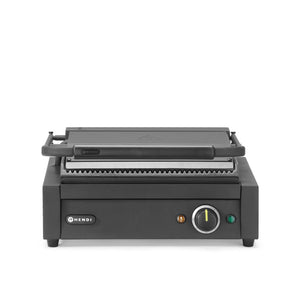 Contactgrill Panini, HENDI, Zwart, 220-240V/2200W, 430x375x(H)216mm