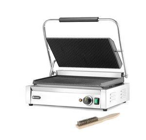 Contactgrill Panini XL, HENDI, 230V/2700W, 548x464x(H)216mm