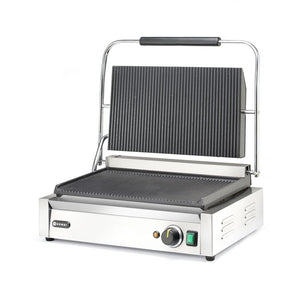 Contactgrill Panini XL, HENDI, 230V/2700W, 548x464x(H)216mm