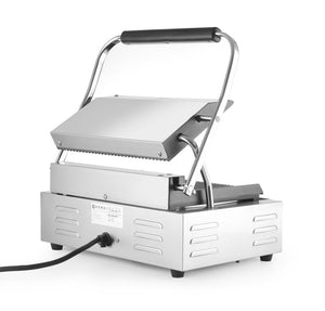 Contactgrill Panini, HENDI, Zilver, 220-240V/2200W, 430x375x(H)216mm