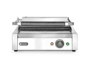 Contactgrill Panini, HENDI, Zilver, 220-240V/2200W, 430x375x(H)216mm