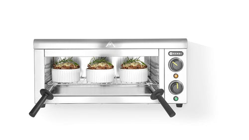 Salamander met muurbevestiging, HENDI, 230V/2000W, 610x450x(H)275mm