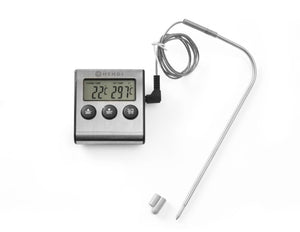 Braadthermometer met timer, HENDI, 65x70x(H)17mm