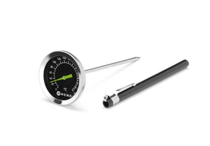 Analoge thermometer, HENDI, Zwart, ⌀52x(H)140mm