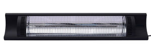 Infrarood terrasverwarmer Bola, HENDI, Zwart, 230V/2500W, 912x185x(H)174mm