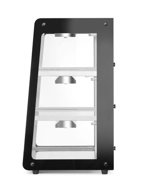 Opzet warmhoudvitrine, HENDI, Zwart, 230V/500W, 472x447x(H)775mm