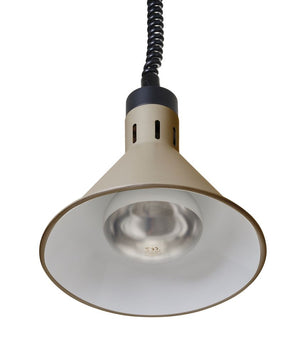 Warmtelamp verstelbaar, conisch, HENDI, Beige, 230V/375W, ⌀275x(H)250mm