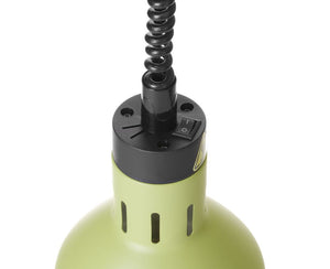 Warmtelamp verstelbaar, cilindrisch, HENDI, Groen, 230V/375W, ⌀175x(H)250mm