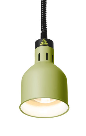 Warmtelamp verstelbaar, cilindrisch, HENDI, Groen, 230V/375W, ⌀175x(H)250mm