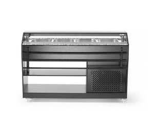 Saladebuffet display, Arktic, GN 1/1, 1490L, 230V/170W, 765x1490x(H)1370mm