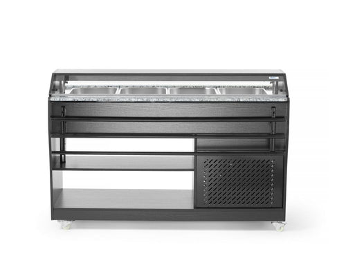 Saladebuffet display, Arktic, GN 1/1, 1490L, 230V/170W, 765x1490x(H)1370mm