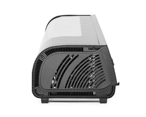 Sushi display, Arktic, Containers inbegrepen: 4x GN 1/3 (H) 40 mm., Zwart, 230V/190W, 426x1177x(H)296mm