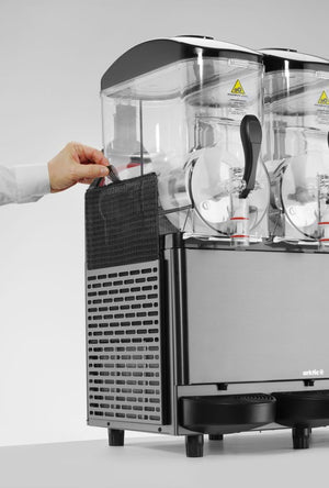 Slush machine, Arktic, Kitchen Line, Zwart, 230V/1080W, 507x615x(H)810mm