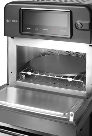 High-speed oven "CombiTurbo", HENDI, 18L, Zwart, 230V/3000W, 402x735x(H)608mm