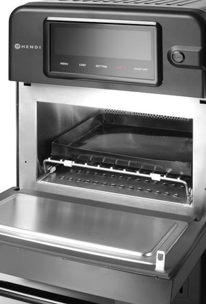 High-speed oven "CombiTurbo", HENDI, 18L, Zwart, 230V/3000W, 402x735x(H)608mm
