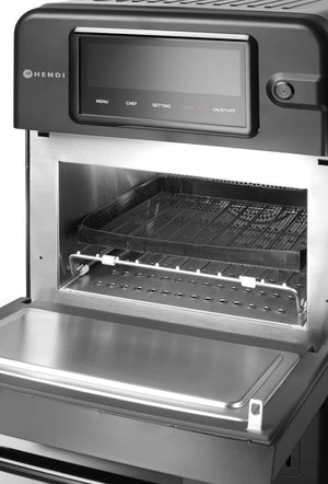 High-speed oven "CombiTurbo", HENDI, 18L, Zwart, 230V/3000W, 402x735x(H)608mm