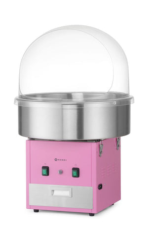 Suikerspinmachine , HENDI, Roze, 230V/1130W, 520x520x(H)503mm