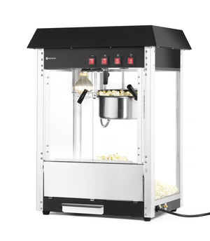 Popcornmachine, HENDI, Zwart, 230V/1155W, 560x420x(H)760mm