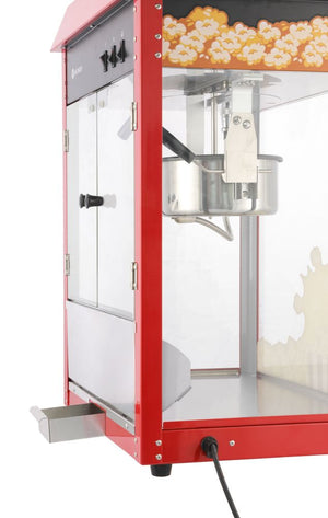 Popcornmachine, HENDI, Rood, 230V/1155W, 560x420x(H)760mm