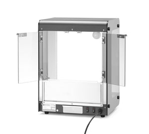 Nacho warmer, HENDI, Zwart, 230V/500W, 400x344x(H)525mm
