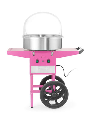 Suikerspinmachine, HENDI, Pastelroze, 230V/1130W, 948x520x(H)914mm