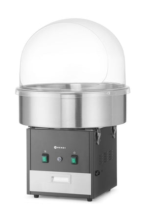 Suikerspinmachine , HENDI, Zwart, 230V/1130W, 520x520x(H)503mm