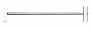 Taartzaag, HENDI, 620x120x(H)130mm