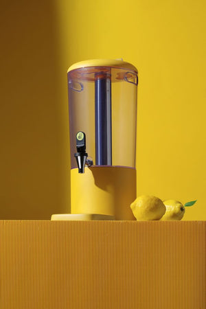 Juicer UNIQ, HENDI, designed by Robert Bronwasser, 8L, Geel, 318x216x(H)532mm