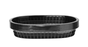 Serveermanden fastfoodstijl, HENDI, Zwart, 6 st., 272x175x(H)38mm