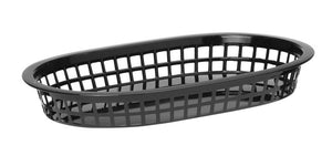 Serveermanden fastfoodstijl, HENDI, Zwart, 6 st., 272x175x(H)38mm