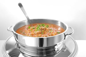 Soep chafing dish mirror finish, HENDI, Profi Line, 10L, ⌀420x(H)380mm